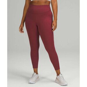 Lululemon Base Pace High-Rise Running Tight 25" in Mulled Wine Size 16
